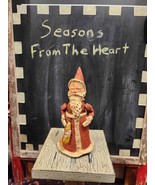 Handmade Signed Santa &amp; Elf by Poli-Woggs - $178.29 CAD
