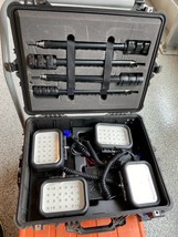 Pelican RALS 9470 Remote Area Lighting System 4 Lamps LED Lights Portable w Case - £551.41 GBP