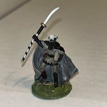 Ral Partha Warhammer Metal Painted Miniature Dark Elf Magician Warrior - $18.78