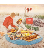 1959 Coca Cola Coke Advertisement Distillery Soda Pop Beach Picnic DWF13 - €25,60 EUR
