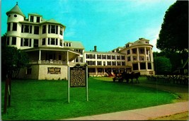 Island House Hotel Mackinac Island Michigan MI UNP Chrome Postcard Unused - £3.86 GBP