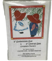 Sunbonnet Sue Ornament Pattern Overall Sam Beverly Maxvill Quilters Patch NEW - £6.32 GBP