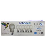 6 pack FEIT Dimmable LED Enhance Bulbs 8.8W 60W 800 Lumens Daylight - $41.14 CAD