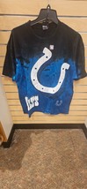 INDIANAPOLIS COLTS New 2 TONE T-SHIRT BLUE AND BLACK NFL TEAM APPAREL - £19.70 GBP