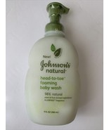 1 ~ Johnson&#39;s Natural Head to Toe Foaming Baby Wash ~ 98% Natural ~ 9oz ... - £31.31 GBP