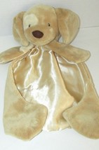 Baby Gund Spunky tan puppy dog Huggybuddy beige tan 058968 Security Blan... - $14.84