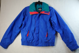 Columbia Jacket Youth Size XL Blue 100% Nylon Long Sleeve Pockets Full Z... - $18.04