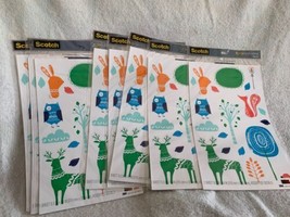 Lot of 8 Scotch Expressions Decals Stickers Assorted Decals Retro Animals Plants - £19.77 GBP