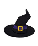 Witch&#39;s Hat Halloween Embroidered Applique Iron On Patch 3&quot; x 2.75&quot; Tric... - $8.14 CAD