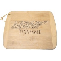 Totally Bamboo Destination Tennessee State Charcuterie Cheese Cutting Board Bar - £10.23 GBP