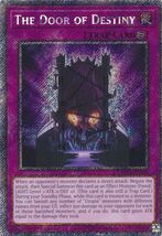The Door of Destiny (Platinum Secret Rare) RA04-EN240 Quarter Century St... - $0.99