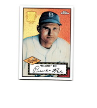 2002 Topps Chrome #52R-11 Preacher Roe 1952 Reprints Refractors - £1.94 GBP