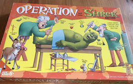 VINTAGE 2004 OPERATION SHREK BOARD GAME - Works Missing 2 Pieces - $11.09
