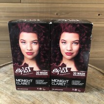 Splat Rebellious Colors No Bleach Needed Hair Color Kit Midnight Claret 6 Oz - £18.70 GBP
