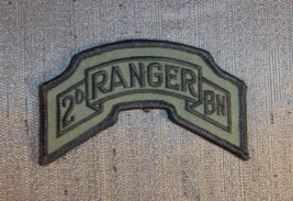 Nwot 2ND Ranger Battalion Subdued Patch Ec 128 - £10.70 GBP