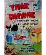 Time to Rhyme: A Rhyming Dictionary for Kids by Marvin Terban / 1996 Pap... - $21.18 MXN
