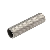 1/2&quot;NPS Full Thread Nipple 75mm Stainless Steel Pipe Fitting Homebrew Hardware - £13.25 GBP