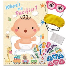Pin the Pacifier on the Baby Game - Baby Shower Party Favors and Game - Pin … - $17.99