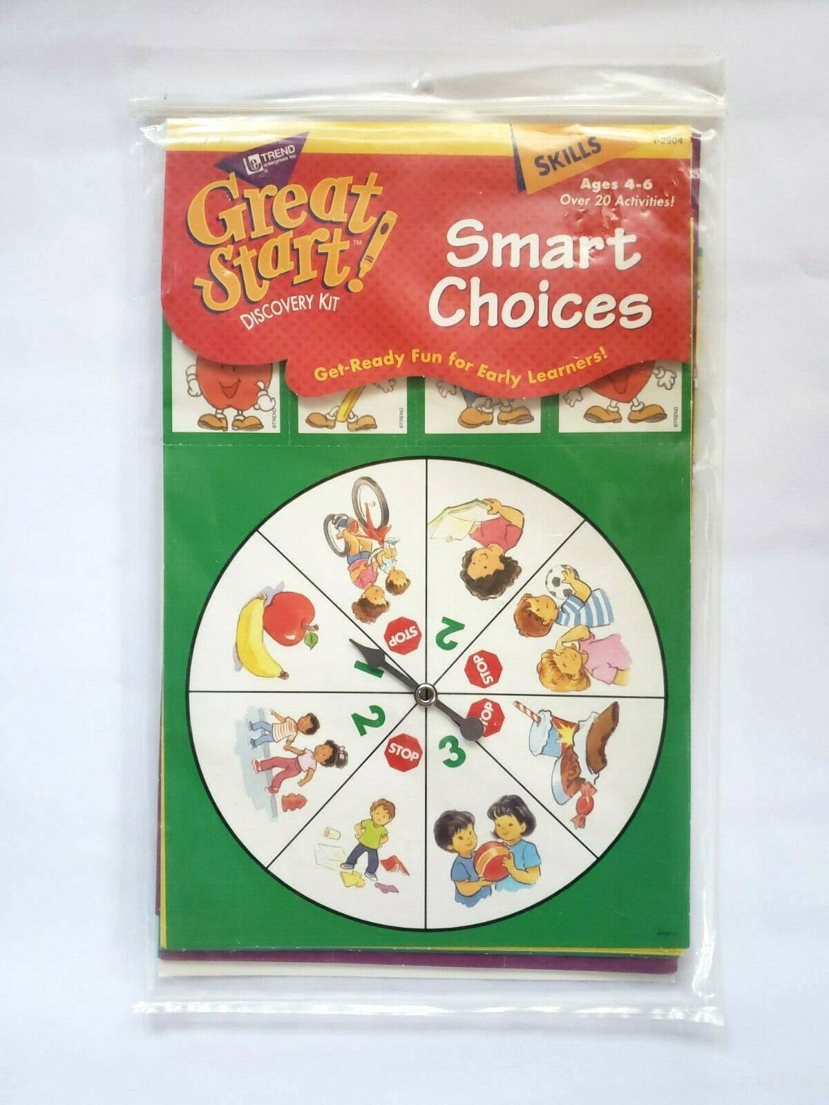 Vintage 1995 Great Start! Discovery Kit Smart Choices by TREND Enterprises - $9.85
