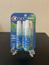 Crest Breath Mist With Scope Long Lasting Peppermint 4 PK 0.24 Oz Each - $15.10