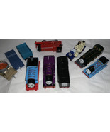 (3) Mattel Gullane Thomas The Train Motorized Engine Lot With Extra Cars - $39.59