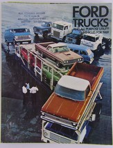 1969 Ford Utility Vehicles Truck Car Dealer Sales Brochure Specifications - £14.03 GBP