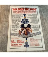 Vintage Movie theater poster ephemera 1979 Great Train Robbery Sean Conn... - $39.55