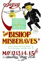 The Bishop Misbehaves - 1938 - Federal Theatre WPA Poster - £7.98 GBP+