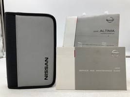2005 Nissan Altima Owners Manual Set with Case OEM L01B17015 - £21.08 GBP