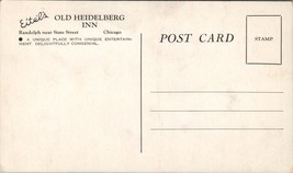 Eitel&#39;s Old Heidelberg Inn Chicago IL Postcard PC450 - £8.01 GBP