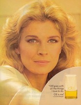 1979 Cie Candice Bergen Murphy Brown Fragrance Perfume Vintage Print Ad ... - $6.00