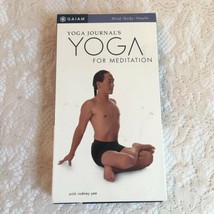 Yoga Journal&#39;s Yoga For Meditation  DVD - £6.31 GBP