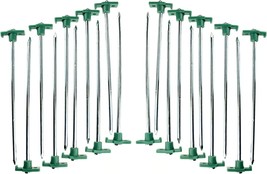 Heavy-Duty Metal Tent Pegs Stake Set By Se (9Nrc10-20), 20-Pack. - $32.98