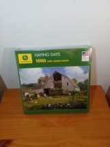 John Deere &quot;Haying Days&quot; 1000 Piece Jigsaw Puzzle 19 x 26 New In Box Sea... - £23.73 GBP