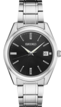 Seiko Essentials Black Dial Men Watch SUR311 - $222.75