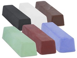 Red Jewelers Rouge, Black Aluminum Cutting Compound, Brown Tripoli, Whit... - $34.98