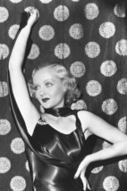 Carole Lombard 24x18 Poster 1930&#39;S Glamour Pose in Sexy Black Dress - £17.94 GBP