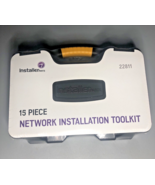 InstallerParts Professional Network Tool Kit 15 Pieces 22811/ RJ11 RJ45 - $81.97 CAD