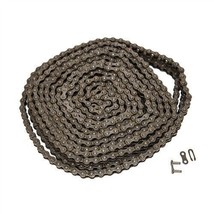 30ft #41 Nickel Plated Roller Chain with Master Link 1/2&quot; Pitch Gate Opener - $69.95