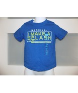 The Children&#39;s Place Warning I Make A Splash SS T-Shirt Size 6/9 Months ... - €11,76 EUR