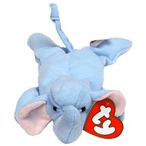 Peanut Lt Blue Elephant #12 McDonalds Ty Teenie Beanie Baby 1998 Happy M... - £3.92 GBP