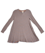 Matilda Jane Women&#39;s Size XS Mini Dress Grey Orange Stripe Long Sleeve - €24,71 EUR