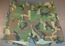 HOT WEATHER MILITARY CARGO TACTICAL BDU WOODLAND CARGO SHORTS 40 X 6 MAD... - $24.29