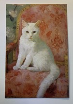 Cat Kittens Oil Painting Retro Style Postcard Wall Decor - £2.63 GBP