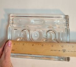 Glass Inkwell VTG Frank A. Weeks Paragon No. 35 image 6