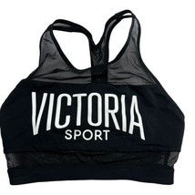 Victoria’s Secret VS Victoria Sport Sports Bra XS Black Crop Tank Top Wireless - £8.60 GBP