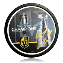 William Carrier Autographed Stanley Cup Vegas Golden Knights Hockey Puck COA IGM - £61.63 GBP