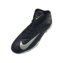 Nike Men Zoom Code Elite 3/4 TD Football Cleat Shoes Black/Silver/White ... - $64.35