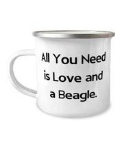 Fun Beagle Dog Gifts, All You Need is Love and a Beagle, Unique Christma... - £12.54 GBP