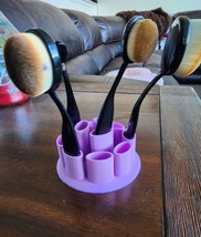 Blending Brush Holder 8 pcs | Chic Makeup Organizer | 3d Printed - £4.01 GBP